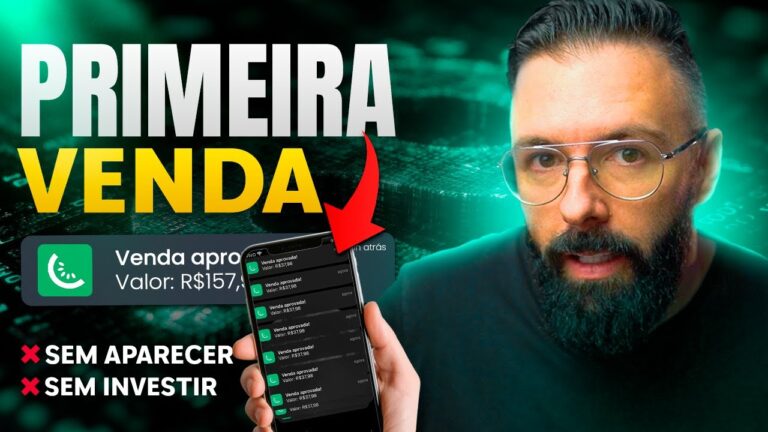 COMO GANHAR DINHEIRO como AFILIADO Sem Aparecer e Sem Investir, Passo a Passo RÁPIDO